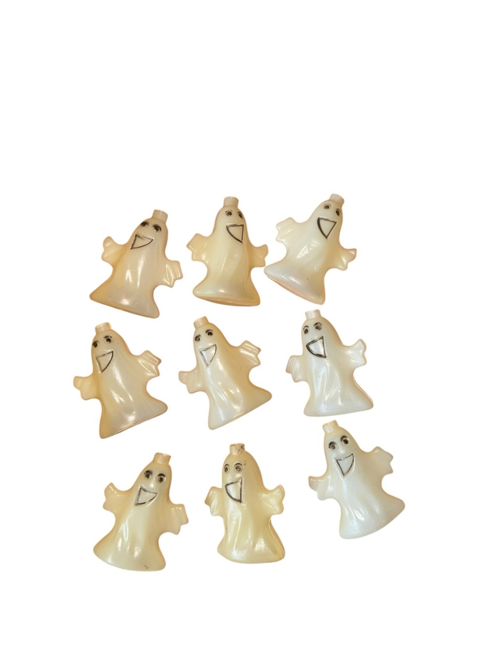 Vintage White Ghost String Light Covers
